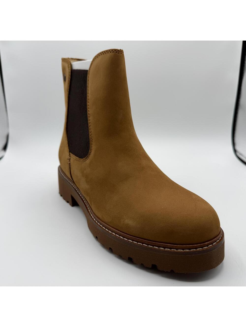 Samuel Hubbard Made in Portugal Van Ness Chelsea Boots Nubuck Size 7.5 Tan W1500 - Picture 11 of 11